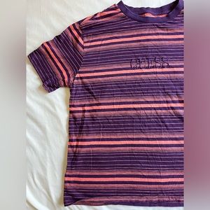 Striped Guess Tee - M